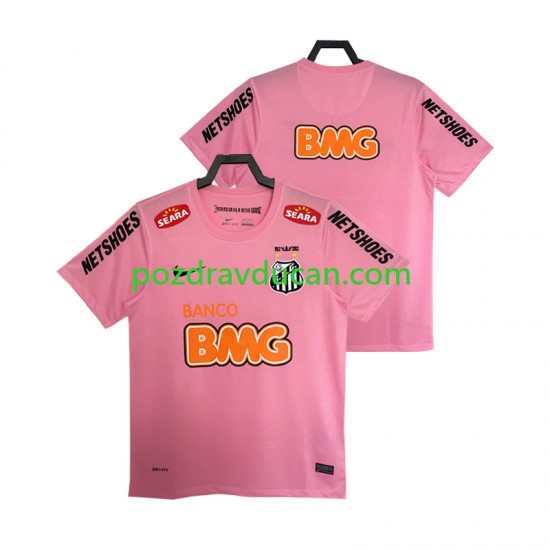 Nogometni Dresovi Santos 2012 2013 Retro Muški Četvrti dres Kratkih Rukava