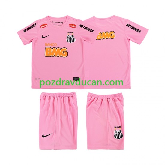 Nogometni Dresovi Santos 2012 2013 Retro Dječji Četvrti dres Kratkih Rukava
