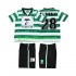 Nogometni Dresovi Sporting CP Cristiano Ronaldo 28 2000 Retro Dječji Domaći dres 1999 Kratkih Rukava