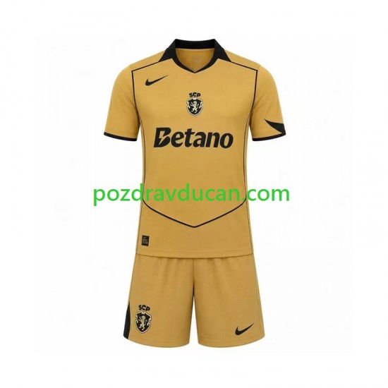 Nogometni Dresovi Sporting CP Dječji Gostujući dres 2026-2027 Kratkih Rukava
