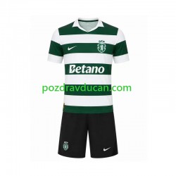 Nogometni Dresovi Sporting CP Dječji Domaći dres 2026-2027 Kratkih Rukava