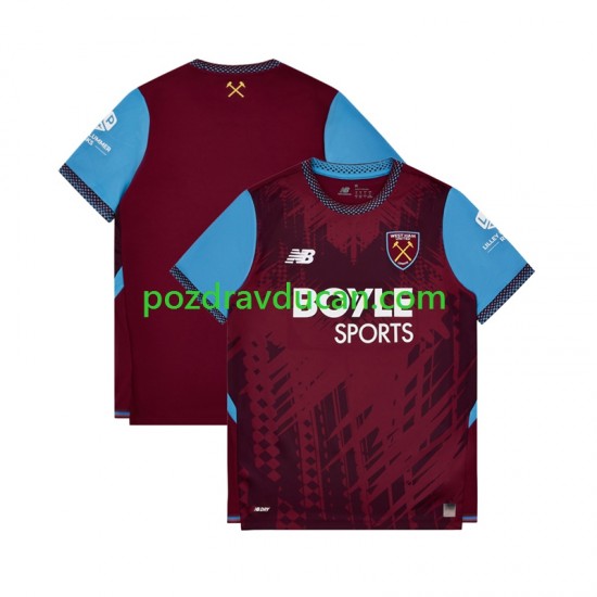 Nogometni Dresovi West Ham United Muški Domaći dres 2026-2027 Kratkih Rukava