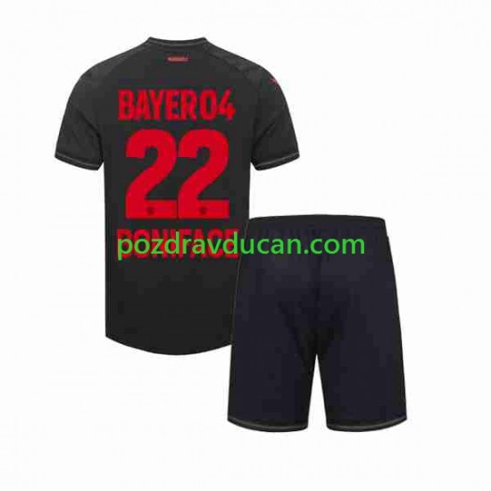 Nogometni Dresovi Bayer 04 Leverkusen Victor Boniface 22 Dječji Domaći dres 2023-2024 Kratkih Rukava