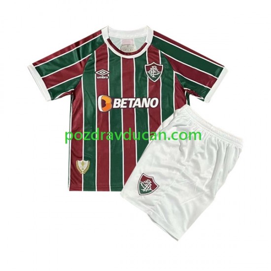 Nogometni Dresovi Fluminense Dječji Domaći dres 2023-2024 Kratkih Rukava