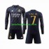 Nogometni Dresovi Real Madrid Vini Jr 7 Dječji Gostujući dres 2023-2024 Dugi Rukav