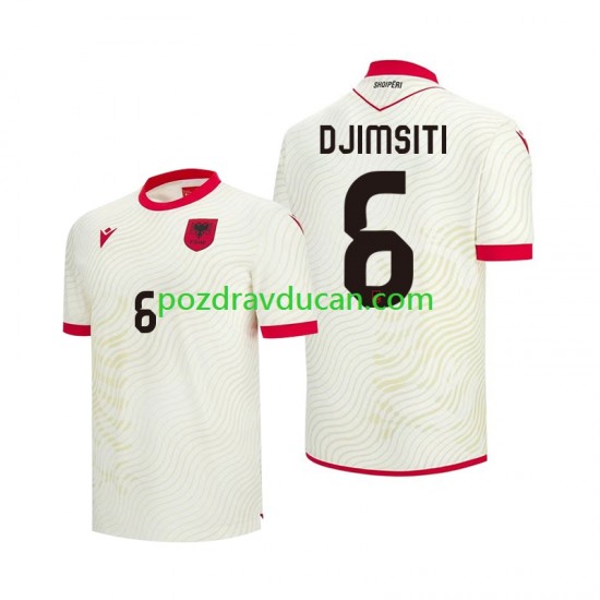 Nogometni Dresovi Albanija Berat Djimsiti 6 Muški Gostujući dres World Cup 2026 Kratkih Rukava