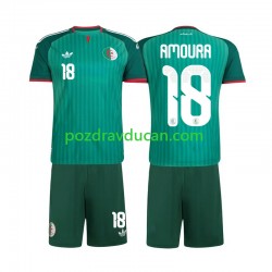 Nogometni Dresovi Alžir Mohamed Amoura 18 Dječji Gostujući dres 2026 Kratkih Rukava