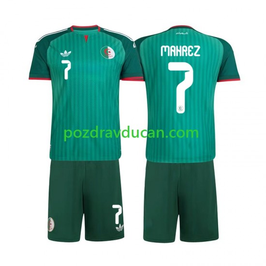 Nogometni Dresovi Alžir Riyad Mahrez 7 Dječji Gostujući dres 2026 Kratkih Rukava