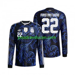 Nogometni Dresovi Argentina Franco Mastantuono 22 Muški Gostujući dres World Cup 2026 Dugi Rukav