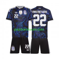Nogometni Dresovi Argentina Franco Mastantuono 22 Dječji Gostujući dres World Cup 2026 Kratkih Rukava