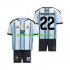 Nogometni Dresovi Argentina Franco Mastantuono 22 Dječji Domaći dres World Cup 2026 Kratkih Rukava