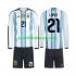 Nogometni Dresovi Argentina Jose Manuel Lopez 21 Dječji Domaći dres World Cup 2026 Dugi Rukav