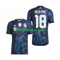 Nogometni Dresovi Argentina Nico Paz 18 Muški Gostujući dres World Cup 2026 Kratkih Rukava