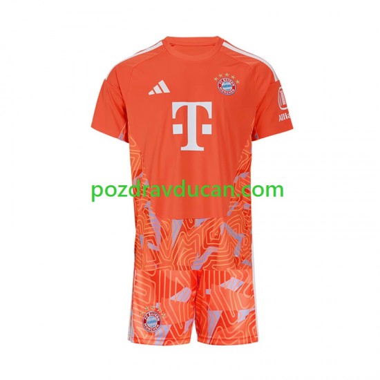 Nogometni Dresovi FC Bayern München Vratar Dječji Gostujući dres 2026-2027 Kratkih Rukava