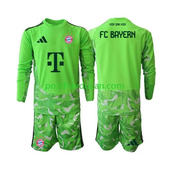 Nogometni Dresovi FC Bayern München Vratar Dječji Domaći dres 2026-2027 Dugi Rukav