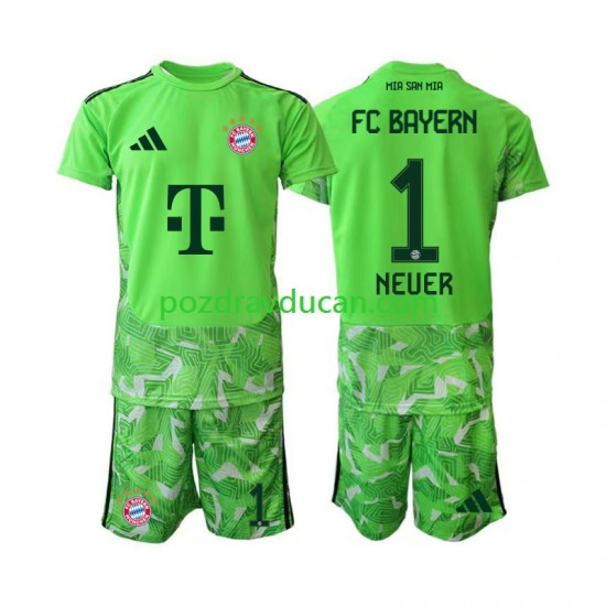 Nogometni Dresovi FC Bayern München Manuel Neuer 1 Vratar Dječji Domaći dres 2026-2027 Kratkih Rukava