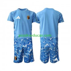 Nogometni Dresovi Belgija Vratar Dječji Domaći dres World Cup 2026 Kratkih Rukava