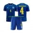 Nogometni Dresovi Bosna i Hercegovina Tarik Muharemovic 4 Dječji Domaći dres World Cup 2026 Kratkih Rukava
