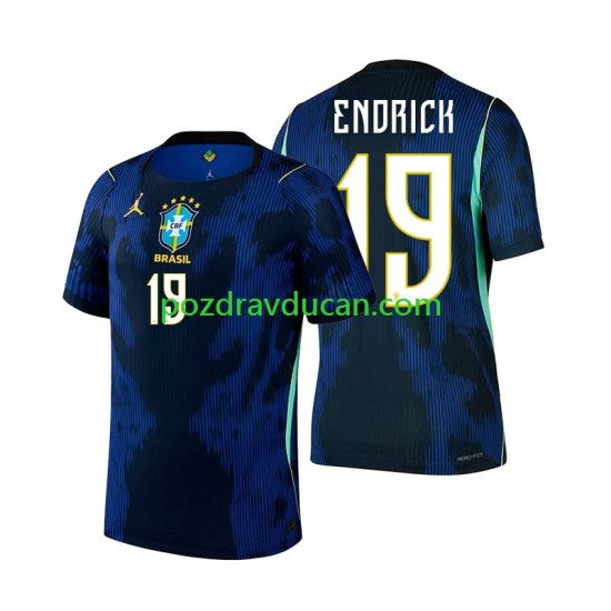 Nogometni Dresovi Brazil Endrick 19 Muški Gostujući dres World Cup 2026 Kratkih Rukava