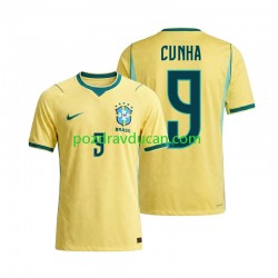 Nogometni Dresovi Brazil Matheus Cunha 9 Muški Domaći dres World Cup 2026 Kratkih Rukava