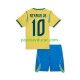 Nogometni Dresovi Brazil Neymar JR 10 Dječji Domaći dres World Cup 2026 Kratkih Rukava