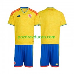 Nogometni Dresovi Kolumbija Dječji Domaći dres World Cup 2026 Kratkih Rukava