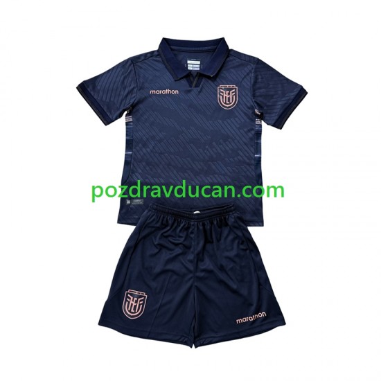 Nogometni Dresovi Ekvador Dječji Gostujući dres World Cup 2026 Kratkih Rukava