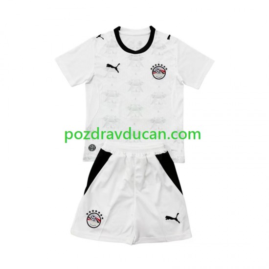 Nogometni Dresovi Egipat Dječji Gostujući dres World Cup 2026 Kratkih Rukava