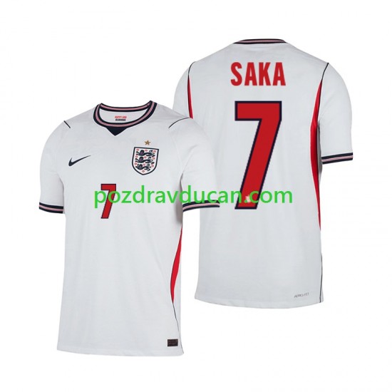 Nogometni Dresovi Engleska Bukayo Saka 7 Muški Domaći dres World Cup 2026 Kratkih Rukava