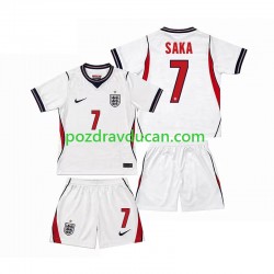 Nogometni Dresovi Engleska Bukayo Saka 7 Dječji Domaći dres World Cup 2026 Kratkih Rukava
