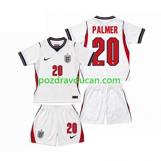 Nogometni Dresovi Engleska Cole Palmer 20 Dječji Domaći dres World Cup 2026 Kratkih Rukava