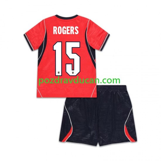 Nogometni Dresovi Engleska Morgan Rogers 15 Dječji Gostujući dres World Cup 2026 Kratkih Rukava