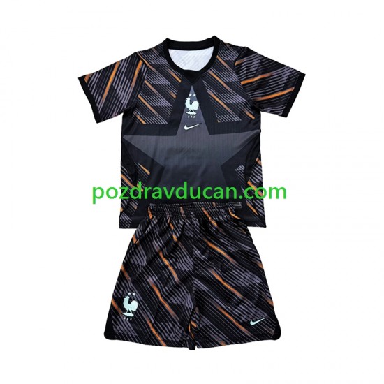 Nogometni Dresovi Francuska Vratar Dječji Domaći dres World Cup 2026 Kratkih Rukava
