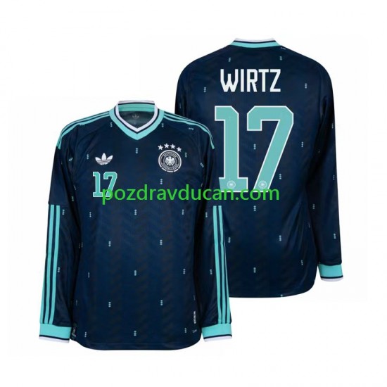 Nogometni Dresovi Njemačka Florian Wirtz 17 Muški Gostujući dres World Cup 2026 Dugi Rukav