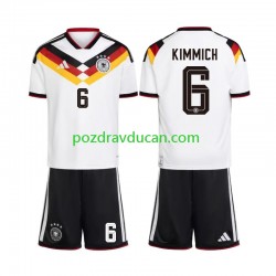 Nogometni Dresovi Njemačka Joshua Kimmich 6 Dječji Domaći dres World Cup 2026 Kratkih Rukava