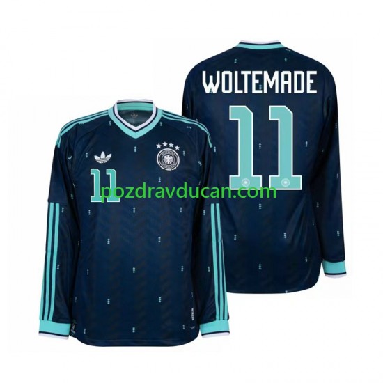 Nogometni Dresovi Njemačka Nick Woltemade 11 Muški Gostujući dres World Cup 2026 Dugi Rukav