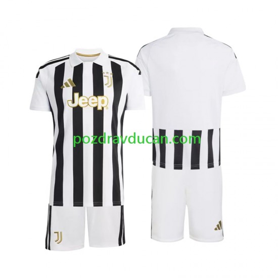 Nogometni Dresovi Juventus Dječji Domaći dres 2026-2027 Kratkih Rukava