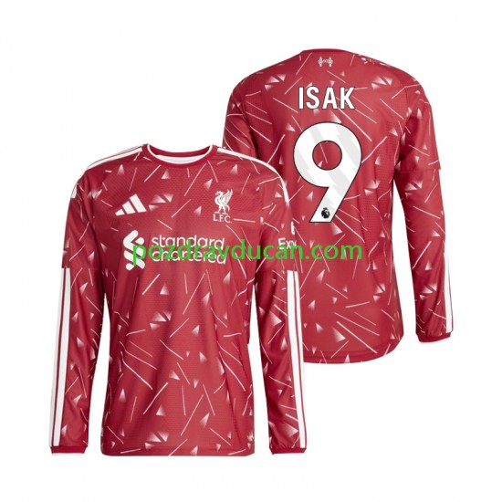 Nogometni Dresovi Liverpool Alexander Isak 9 Muški Domaći dres 2026-2027 Dugi Rukav