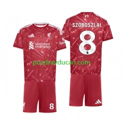 Nogometni Dresovi Liverpool Dominik Szoboszlai 8 Dječji Domaći dres 2026-2027 Kratkih Rukava