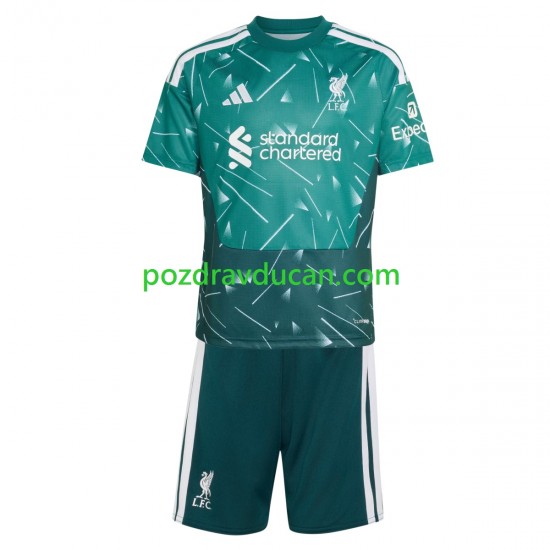 Nogometni Dresovi Liverpool Vratar Dječji Domaći dres 2026-2027 Kratkih Rukava