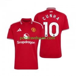 Nogometni Dresovi Manchester United Matheus Cunha 10 Muški Domaći dres 2026-2027 Kratkih Rukava