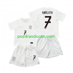 Nogometni Dresovi Norveška Alexander Sorloth 7 Dječji Treći dres World Cup 2026 Kratkih Rukava