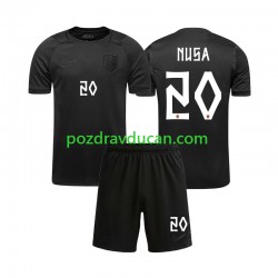 Nogometni Dresovi Norveška Antonio NUSA 20 Dječji Gostujući dres World Cup 2026 Kratkih Rukava