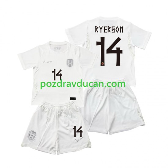 Nogometni Dresovi Norveška Julian Ryerson 14 Dječji Treći dres World Cup 2026 Kratkih Rukava