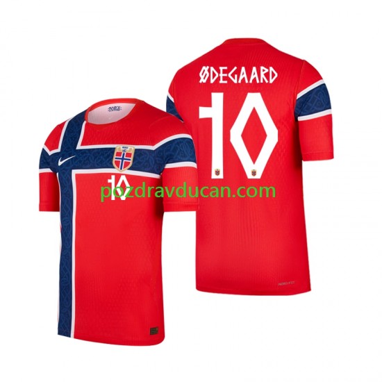 Nogometni Dresovi Norveška Martin Odegaard 10 Muški Domaći dres World Cup 2026 Kratkih Rukava