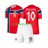 Nogometni Dresovi Norveška Martin Odegaard 10 Dječji Domaći dres World Cup 2026 Kratkih Rukava
