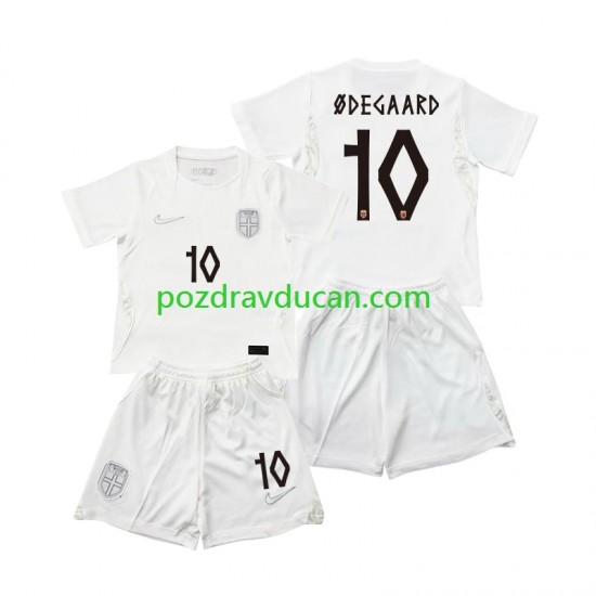Nogometni Dresovi Norveška Martin Odegaard 10 Dječji Treći dres World Cup 2026 Kratkih Rukava