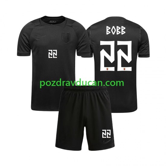 Nogometni Dresovi Norveška Oscar Bobb 22 Dječji Gostujući dres World Cup 2026 Kratkih Rukava