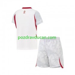 Nogometni Dresovi Poljska Dječji Domaći dres World Cup 2026 Kratkih Rukava