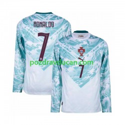 Nogometni Dresovi Portugal Cristiano Ronaldo 7 Muški Gostujući dres World Cup 2026 Dugi Rukav